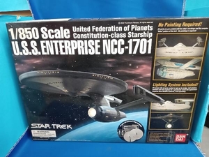 プラモデル バンダイ 1/850 U.S.S. エンタープライズ NCC-1701 「スタートレック」