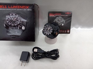 [LUMINOX] Luminox SUREFIRE сотрудничество 2211-A-BK-LMX кварц наручные часы торговых марок мужской б/у 