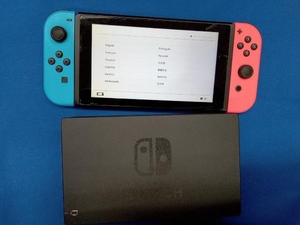 ジャンク Nintendo Switch Joy-Con(L) ネオンブルー/(R) ネオンレッド(HACSKABAA)