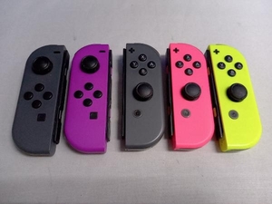 【ジャンク】NintendoSwitch Joy-Con 5点セット