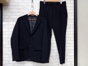 wjk wl95u washable suits ダブルジェイケイ メンズ ブラック Lサイズ スーツセット ビジネス 通勤