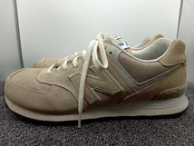 New Balance Classic ニューバランス クラシック スニーカー ML574FBY サイズ29cm ライトベージュ_画像3