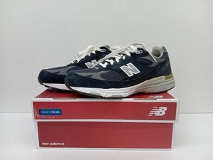 new balance ニューバランス MR993NV スニーカー 箱あり MADE IN USA ランニング 28 ネイビー 通年