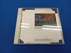 J.バルビローリ/ウィーン・フィルハーモニー管弦楽団 CD ブラームス:交響曲第3番/他