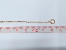 K18 デザインネックレス 約42cm 3.7g_画像6