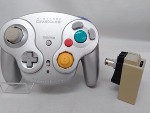 GC Game Cube wireless controller wave bird ( silver )