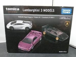 タカラトミー タカラトミーモールオリジナル トミカプレミアム Lamborghini 3 MODELS（1/62スケール トミカ 170754）