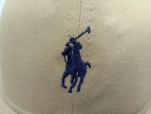 RALPH LAUREN POLO GOLF ポロ ゴルフ ラルフローレン キャップ サンドベージュ 頭囲約58cm_画像9