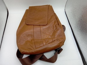  body bag ALZUNIaru Zoo ni leather body bag Brown lady's men's 