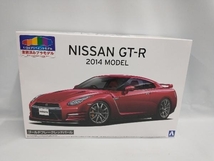 プラモデル アオシマ 1/24 ニッサン R35 GT-R '14 ゴールドフレークレッドパール プリペイントモデル No.02-C_画像1