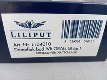 HOゲージ 動作確認済 現状品 LILIPUT FIRST CLASS Art.-Nr.L104010 Dampflok bad.lVh GRAU LB Ep.1_画像2