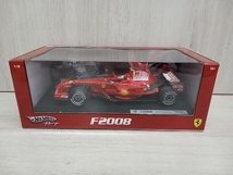 HOT WHEELS 1/18 Kimi Raikkonen 2008 F1 Ferrari F2008 マテル_画像1