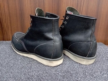 RED WING RED WING／レッドウィング／MOC TOE CLASSIC 9075／９インチ／27cm／ブラック／ワークブーツ_画像4