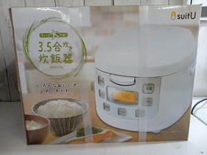 【未開封品】suitＵ 3.5合炊き炊飯器 SRCK-FS20