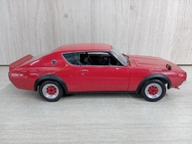 京商 日産スカイライン 2000GT-R (KPGC110) SPORTS WIDE WHEEL レッド No.08254R Kyosho ミラー破損_画像4