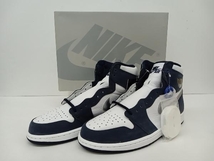 美品 NIKE ナイキ AIR JORDAN 1 HIGH OG CO.JP エアジョーダン 1ハイ OG CO.JP DC1788-100 スニーカー 27.5 ホワイト ネイビー 通年_画像1