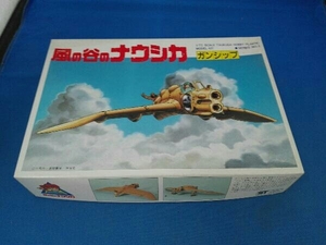 未使用品 箱説明書にシミ ツクダホビー プラモデル ガンシップ 風の谷のナウシカ 1/72スケール