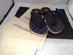 LOUIS VUITTON　サンダル ダミエ コバルト　VS0129 衣料 店舗受取可