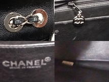 【憧れブランド】CHANEL／マトラッセ ／Wチェーン／キャビア／シルバ金具 バッグ_画像7