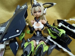 メガミデバイス 1/1 朱羅 玉藻ノ前 アスラ タマモノマエ KOTOBUKIYA 組立済