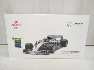 Spark model 1/18 Mercedes-AMG Petronas Motorsports #44 Mexican GP 2018(with Pit Board) Lewis Hamilton