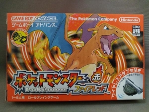 【GBA】 ポケットモンスター ファイアレッド ワイヤレスアダプタ 同梱