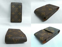 LOUIS VUITTON ルイヴィトン モノグラム エテュイシガレット MI0978 M63024 シガレットケース タバコケース ブランド小物_画像2