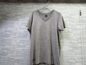 CHROME HEARTS/クロムハーツ/ 半袖Tシャツ/メンズトップス/グレー/サイズ:L