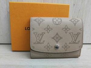 LOUIS VUITTON ルイヴィトン モノグラム・マヒナ ポルトフォイユ・イリス TN4178 M62542 財布 レディース 保存袋・箱有