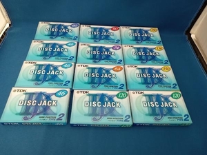  unopened cassette tape TDK DISC JACK TYPEⅡ Hi Posi HIGH POSITION disk Jack 12 pcs set 