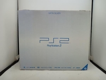 「1円スタート」PlayStation 2 ゲーム機本体 SCPH-50000 TSS ステインシルバー STEIN SILVER_画像1