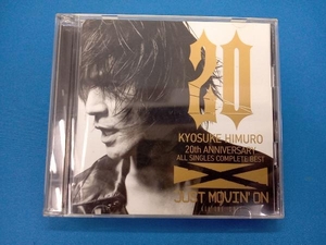 氷室京介 CD 20th Anniversary ALL SINGLES COMPLETE BEST'JUST MOVIN'ON'~ALL THE S-HIT~