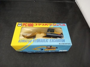  box, crack scratch equipped, window . scratch equipped PC100 Komatsu power shovel 