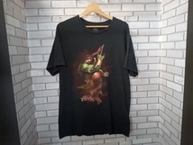 NINJA TURTLES 忍者タートルズ Lサイズ ブラック半袖Tシャツ メンズ_画像1