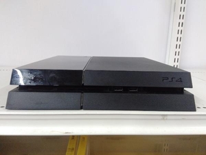  Junk PS4 PlayStation 4 CUH-1000A 500GB jet black body only . seal seal equipped.