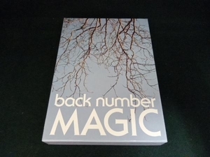 back number CD MAGIC(初回限定盤B)(トールケース仕様)(DVD付)