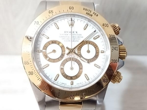 【ロレックス】ROLEX ロレックス／DAYTONA デイトナ /16523/W番/白文字盤/自動巻時計