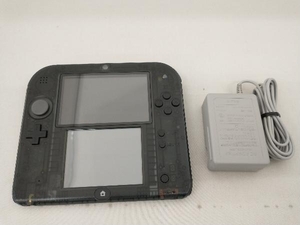 [1 jpy exhibition ][ box * instructions none ] Nintendo 2DS: clear black 