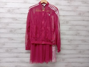 adidas Adidas top and bottom set DV0858 other outer see-through truck top jersey skirt pink through year store receipt possible 