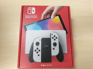 美品 Nintendo Switch(有機ELモデル) Joy-Con(L)/(R) ホワイト(HEGSKAAAA)