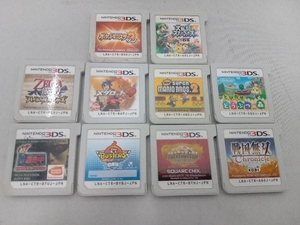 3DS ソフト 10点セット(G4-227)