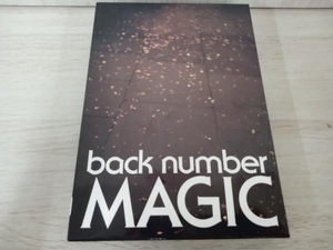 back number CD MAGIC(初回限定盤A)(トールケース仕様)(Blu-ray Disc付)