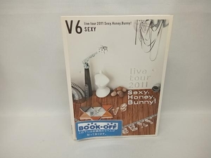 V6 4DVD [V6 live tour 2011 Sexy.Honey.Bunny!] 12/1/18発売 オリコン加盟店 初回盤Sexy盤