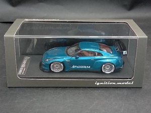 ignition model 1/43 PANDEM R35 GT-R Blue Metallic ｉｇｎｉｔｉｏｎ　ｍｏｄｅｌ