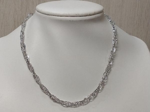Pt850 platinum total length approximately 41cm gross weight approximately 13.3g design chain necklace 
