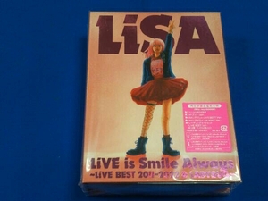 完全生産限定盤 (取) スペシャル仕様BOX LiSA 3Blu-ray+GOODS/LiVE is Smile Always〜LiVE BEST 2011-2022 & LADYBUG〜 23/4/19発売 【オリコン加盟店】