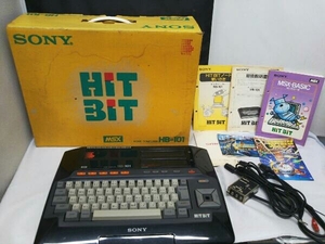 ジャンク SONY MSX HITBIT HB-101 ホームコンピューター