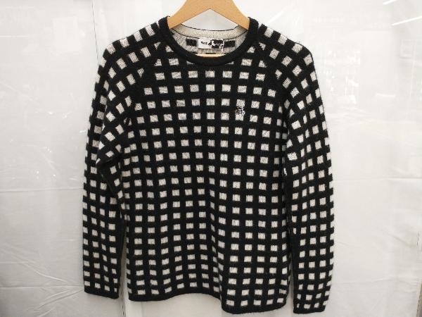 タグ付き カシミヤ100% Black&White ブラック アンド ホワイト タグ付き カシミヤ100% Black&White ブラック アンド ホワイト