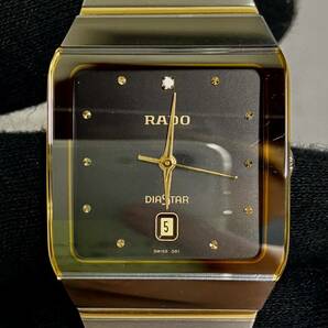 RADO 129.0266.3／35750245／クォーツ腕時計／ベルト短め15cmの画像1