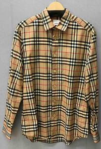 BURBERRY LONDON ENGLAND バーバリーロンドン 21SS◆ノヴァチェック◆8027778 メンズ 長袖シャツ Mサイズ インポート